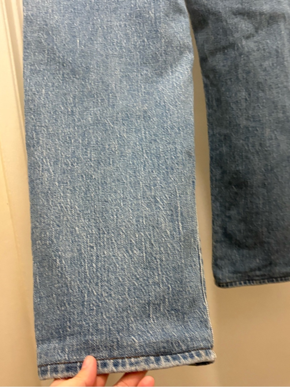 Madewell Curvy '90s Straight Jean in Light Blue Wash Women’s Size 27 - Picture 7 of 15